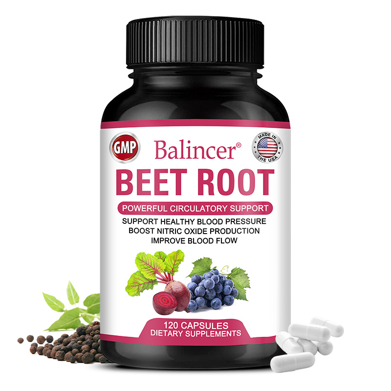 Valerian Root Capsule - 유기농 비트루트 캡슐, 혈액 순환 개선,